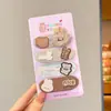 Presilhas de Cabelo Fofas para Meninas com Fechos de Velcro, Suaves com o Cabelo, Perfeitas para Franjas e Penteados na Parte de Trás da Cabeça, Acessórios de Cabelo