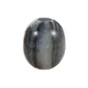 18*19mm Resina Formato Oval Céu Estrelado Fluorescente Iridescente Com Furo Contas Cilindricas Contas Soltas Contas Redondas com Gotejamento de Óleo Acessórios para Joias DIY