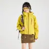 Cortavientos corto, unisex, cárdigan con capucha, de una sola capa, a prueba de viento, impermeable, chaqueta, prenda de abrigo para senderismo al aire libre, camping, ciclismo