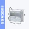 Liga de Alumínio Montagem Simples Aparador Armário Gabinete para Fogão de Cozinha Armário de Armazenamento para Sala de Estar Armário de Armazenamento para Varanda Armazenamento de Velas