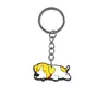 Venta al por mayor del fabricante Lindo Corgi Mascota Colgante Premium Parche de Material de Goma Suave PVC Llavero DIY Colgante para Llaves de Mochila