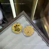 Adesivo de Telefone Ouro Puro 999 2mg Shuibei Adesivo Popular Dourado para Traseira de Telefone Loja de Ouro Transmissão ao Vivo Pequenos Presentes Físicos Varejo