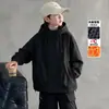 Chamarra acolchada de longitud media para invierno para niños y niñas, nueva ropa de invierno para niños, top grueso para niños, chamarra de algodón, cortavientos, casual