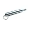 Molas de Tensão de Aço Inoxidável Feitas Sob Medida com Ganchos Abertos, Tamanhos de Mola Ajustáveis, Diâmetros de Fio e Tensão de Amortecimento com Ganchos