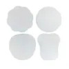 Mini Ventilador, Abanico de Papel para Caligrafía y Pintura, Abanico en Blanco, Superficie del Abanico, Mango del Abanico, Borla, Pintura Tradicional China, Caligrafía, Abanico de Papel Engrosado de Doble Cara, Venta al por Mayor