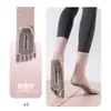 Meias de Yoga Profissionais com Silicone Antiderrapante 10A, Propriedades Antibacterianas, Respiráveis e Confortáveis para Fitness Indoor, Pilates e Yoga, Especificamente para Mulheres