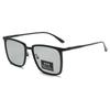 Nuevas Gafas de Sol Polarizadas de Aluminio-Magnesio para Hombre para Conducir, Gafas Anti-Deslumbramiento que Cambian de Color Anti-UV, Gafas de Sol con Protección Solar