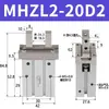 Cilindro de Dedos Hfz/Mhzl2/Mhz2-6-10-16-20-25-32D Pinza Paralela Neumática