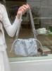 2026 Novo Modelo Novo Estilo Chinês Bolsa Plissada de Corrente Nuvem Nicho Bolsa de Ombro para o Dia a Dia Bolsa Transversal Versátil de Verão para Mulheres