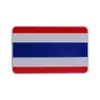 Pegatina Decorativa para Coche Pegatina de Bandera China y Alemana Británica Pegatina Metálica Modificada Pegatina de Aluminio 3D Pegatina para Coche