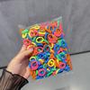 Anillo Toallero para Niños sin Cabello Banda de Goma de Alta Elasticidad Amarre para el Cabello de Mujer Banda de Goma para el Pulgar de Niña Banda para el Cabello Cuerda para la Cabeza de Bebé