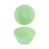 Forma de Silicone Pequena para Bolo Coração Estrela Redonda Chiffon Molde para Bolo Bolo de Arroz Cozinhável Ferramenta de Assar