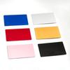 Fabricante Personalizado en Blanco Acero Inoxidable Cepillado Corrosión Letrero Grabado Metálico Muebles para el Hogar Puerta de Madera Gabinete Placa de Nombre