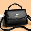 Bolso de Mujer 2026 Nuevo Modelo Bolso de Mamá Versión Coreana Bolso de Hombro Único Bolso Cruzado Bolso Simple y Elegante para Mujer de Mediana Edad Bolso Cuadrado Pequeño a la Moda
