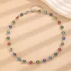 Pulseira Colar Coração Colorido Estilo Ins Europeu e Americano Liga Personalizada em Formato de Coração Pulseira Dopamina Pulseira Popular para Mulheres
