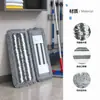 Suministro transfronterizo de paños para mopa, mopa plana perezosa para limpieza del hogar, lavado de suelos, eliminación de polvo, con mango extensible, mopa de hilo de algodón, venta al por mayor