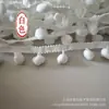 Fornecimento Direto da Fábrica Pompons Grandes de Canto Reto de 2,0 cm para Roupas, Decoração de Têxteis para Casa, Almofada de Sofá, Caminho de Mesa, Acessórios de Toalha de Mesa