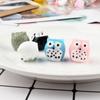 Musgo micro paisaje joyería bola de cristal accesorios 4 colores búho montaje DIY artesanías de resina pequeños adornos