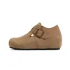 Sandálias Birkenstock de couro genuíno para mulheres, aumento interno de 5 cm de altura, couro bovino integral, sola grossa, adequadas para pessoas baixinhas, para uso ao ar livre, novos modelos Birkenstock outono 2026