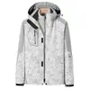 Chaqueta tres en uno de otoño e invierno para hombres y mujeres, conjunto de pareja, a prueba de viento y cálida, abrigo de montaña con capucha, camuflaje a prueba de frío