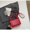 Moda de Verano 2026 Nueva Tendencia Bolso Cruzado Versátil de un Solo Hombro Color Sólido Bolso Cruzado Simple para el Trabajo