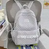 Mochila de estilo ins coreano estilo universitario con estampado de estrellas, alta apariencia, mochila linda de nicho para estudiantes, mochila nueva para secundaria y preparatoria