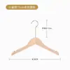 Percha de Madera Maciza Pinza para Pantalones Perchero sin Costuras para Ropa de Mujer Ropa Infantil Perchero de Madera Perchero para Pantalones para Tienda de Ropa