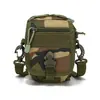 Kit externo MOLLE bolsa estendida para copo de água acessórios bolsa de cintura pequena bolsa para pendurar chaleira multifuncional bolsa transversal de ombro