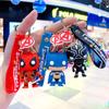 Llavero colgante de muñeco Spider-Man de Marvel Capitán América Iron Man Batman superhéroe Spider-Man