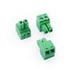 Suministro 2EDG3.81MM-2345678P bloque de terminales enchufable verde placa de circuito PCB Conector de alimentación