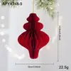 Nueva decoración navideña adornos colgantes novedosos bolas de linterna de papel decoraciones para ventanas arreglo de ambiente para centros comerciales suministros para fiestas