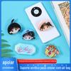 Suporte de Celular Acrílico Transfronteiriço em Formato Especial com Airbag Desenho Animado Capinha de Celular Adesivo Traseiro Telescópico Preguiçoso de Mesa Dobrável Almofada de Ar