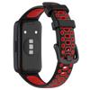 Xuanyin es adecuado para Huawei Bracelet 10 Correa de silicona Huawei Band8/9 Repuesto Pulsera transpirable de dos colores con agujeros