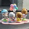 Panda Uno Dos Bubu Muñeco de Escritorio Figura de Mano Adorno para Coche Dibujo Animado Lindo Regalo Juguete de Muñeca Periférico de Moda