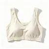 Sutiã estilo top para o período de desenvolvimento de adolescentes, sem aro, respirável e confortável, bojo fixo, roupa íntima para esportes de ensino fundamental II e médio