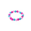 Pulsera Linda Infantil Cuentas Acrílicas Coloridas Tesoro de Niñas Perlas de Plástico Regalos Hechos a Mano Al por Mayor en Stock