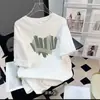 Camiseta Estampada de Manga Corta Estilo Retro Americano para Mujer, Top Holgado de Manga Media Trendy Estilo Coreano para Mujer Venta al por Mayor