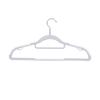Almacenamiento de guardarropa percha sin costuras de doble posición estante de plástico para guardar ropa soporte simple para ropa percha de doble uso húmedo y seco