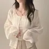 Conjunto de dos piezas para mujer de Dongdaemun, Corea: chaqueta ligera de alta calidad con protección solar + camisola interior