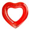 Lentejuelas Amor Círculo de Natación Celebrante Cibernético Círculo de Amor Inflable Engrosado Accesorios para Disparos Círculo de Natación Engrosado con Forma de Corazón para Adultos
