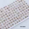 Taladro para uñas Dongzhou de 6,5 mm con punta de corazón, accesorios de joyería para bricolaje, taladro para vidrio con forma de color, taladro para uñas de tamaño pequeño