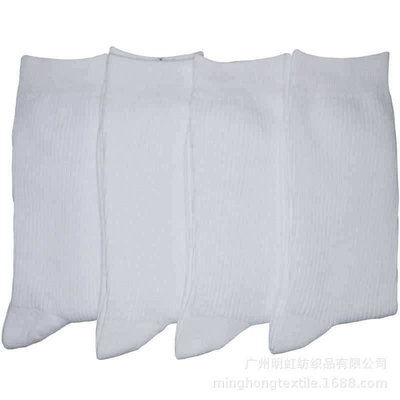 双针商务棉袜子