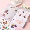 Pegatinas Lindas de Dibujos Animados, Pegatinas para Vaso de Agua Transparentes a Precio Especial, Pegatinas Impermeables para Estudiantes, Pegatinas Decorativas para Diario con Corazón de Niña, Pequeños Regalos