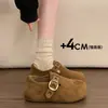 Zapatos Birkenstock Retro con Aumento Interno de Altura y Diseño de Hebilla, Nuevo Estilo Otoño 2025, Zapatos Birkenstock Casuales Slip-On