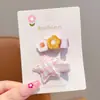 Presilhas de Cabelo Infantis Totalmente de Tecido Que Não Danificam o Cabelo, Presilhas Fofas para Bebês Meninas, Presilhas Super Adoráveis para Bebês, Acessórios de Cabelo