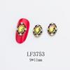 Joyería para Uñas Vintage Decoración de Diamantes de Forma Especial Accesorios Pegatinas para Uñas Joyería para Uñas de Óvalo Hueco Ojo de Caballo Nuevos Productos