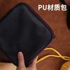 Bolsa de almacenamiento para traje de ganchillo con mango de madera transfronteriza, juego completo de materiales de ganchillo a mano, herramientas de tejer para principiantes