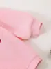 E2521 Unissex Transfronteiriço Masculino e Feminino Bebês e Crianças Roupa de Tricô para Bebê Manga Longa Macacão Coelho com Fecho de Pressão Bordado Amor