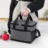 Bolsa Tote para Lonchera, Bolsa Térmica, Bolsa Grande de Comida para Picnic al Aire Libre, Bolsa de Almuerzo para Oficinistas, Bolsa de Lonchera para Estudiantes