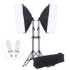 Nuevo conjunto de iluminación para estudio fotográfico de retrato con caja de luz suave de una sola lámpara, directo de fábrica (bombilla opcional)